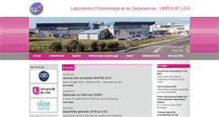 Desktop Screenshot of log.univ-littoral.fr