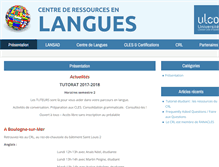 Tablet Screenshot of crl.univ-littoral.fr