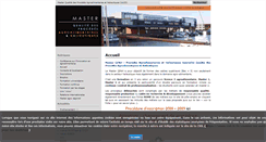 Desktop Screenshot of masterqpah.univ-littoral.fr