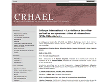 Tablet Screenshot of crhael.univ-littoral.fr